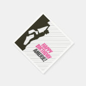 Serviette En Papier Escalade Black Girl Rock (Coin)