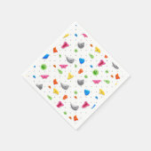 Serviette en papier Escalade, Décoration d'anniver (Coin)