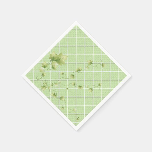 Serviette En Papier Escalade Ivy Garden Party Papier serviettes (Coin)