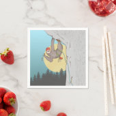 Serviette En Papier Escalade Sloth Rock (En situation)