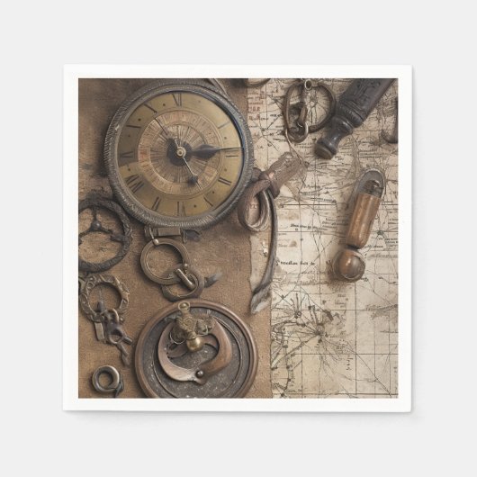 Serviette En Papier Escape Room Jeu fête d'anniversaire (Devant)