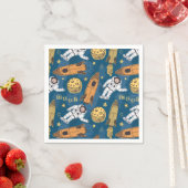Serviette En Papier Espace (En situation)