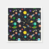 Serviette En Papier Espace (Devant)