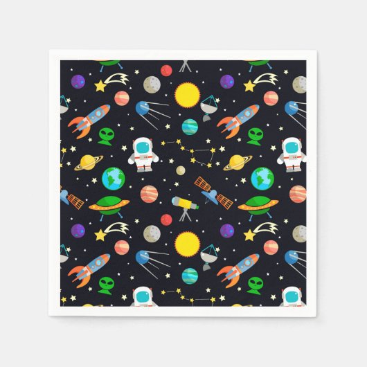 Serviette En Papier Espace (Devant)