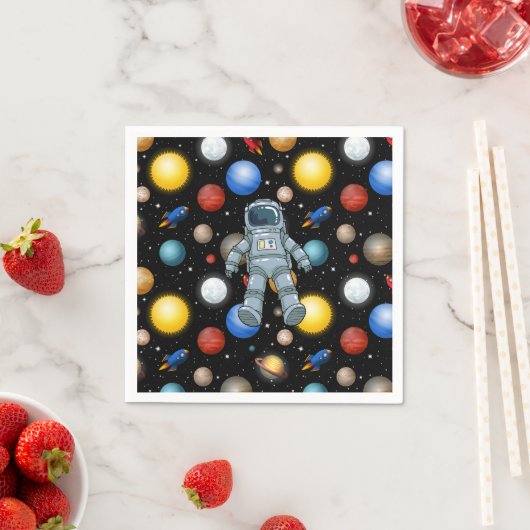 Serviette En Papier Espace (En situation)