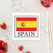 Serviette En Papier Espagne (En situation)