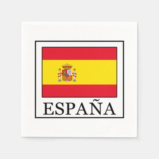 Serviette En Papier España (Devant)