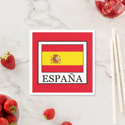 Serviette En Papier España (En situation)