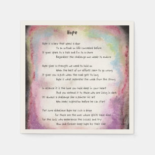 Serviette En Papier Espoir