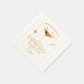 Serviette En Papier Espresso Martini Bachelorette (Coin)