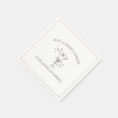 Serviette En Papier Espresso Martini Bachelorette "Tini Bit Longer" (Coin)