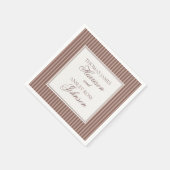 Serviette En Papier Espresso Martini Love Brewing Coffee Wedding (Coin)