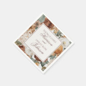 Serviette En Papier Espresso Martini Love Brewing Coffee Wedding (Coin)