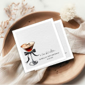 Serviette En Papier Espresso Martini Tini Bit Older Birthday Party