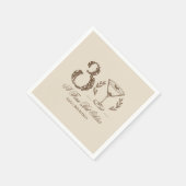Serviette En Papier Espresso Tini Bit Ancien 30e anniversaire (Coin)
