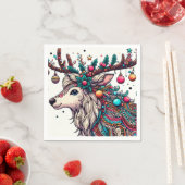 Serviette En Papier Esprit de vacances (En situation)