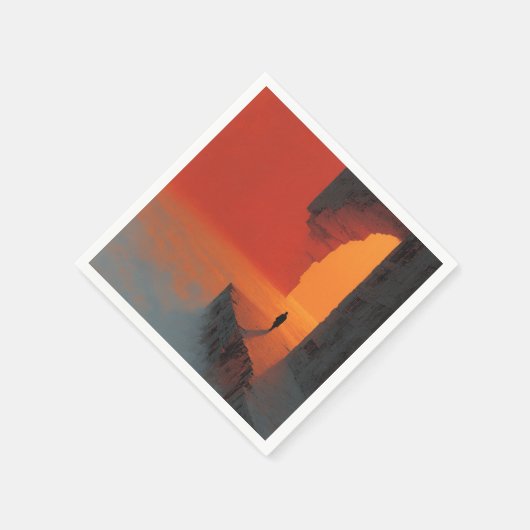 Serviette En Papier Esprit fracturé No 1 (Coin)