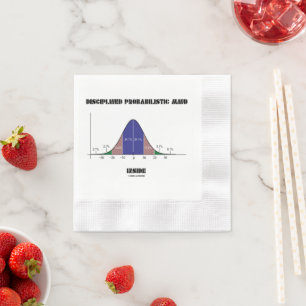 Serviette En Papier Esprit Probabiliste Discipliné à l'Intérieur de la