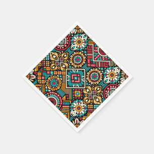Serviette En Papier Essence Africana Vibrance