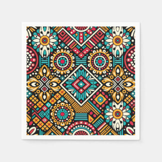 Serviette En Papier Essence de Vibrance Africaine