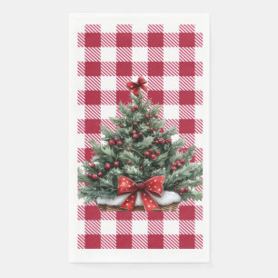 Serviette En Papier Essuie-tout de fête « Noël à la campagne »