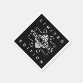 Serviette En Papier Est. 1984 40e anniversaire (Coin)