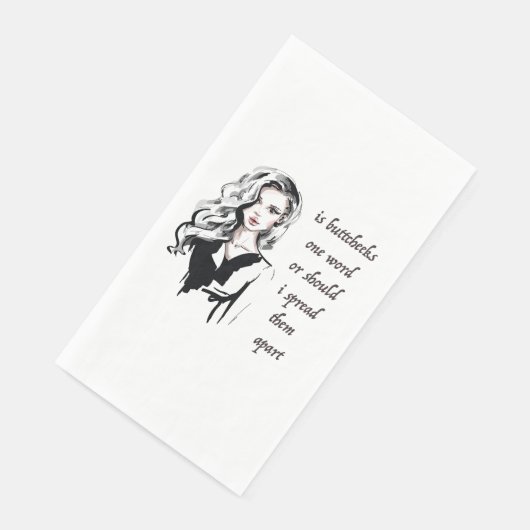 Serviette En Papier Est Buttcheeks un mot (Coin)