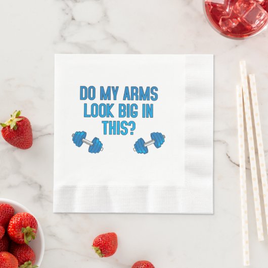 Serviette En Papier Est-Ce Que Mes Bras Ont L'Air Gros ? (En situation)