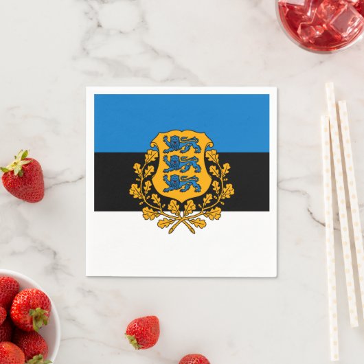 Serviette En Papier Estonie (En situation)