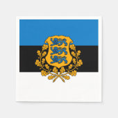 Serviette En Papier Estonie (Devant)