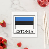 Serviette En Papier Estonie (En situation)