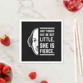 Serviette En Papier Et Bien Qu'Elle Soit Si Peu, Elle Est Une Citation (En situation)