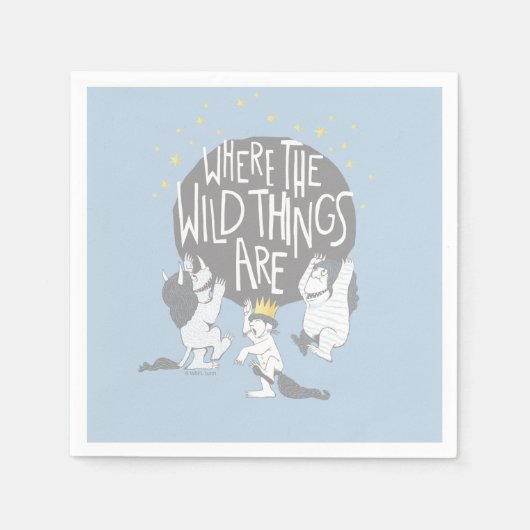 Serviette En Papier Et ils ont fait leurs terribles larmes ! (Devant)