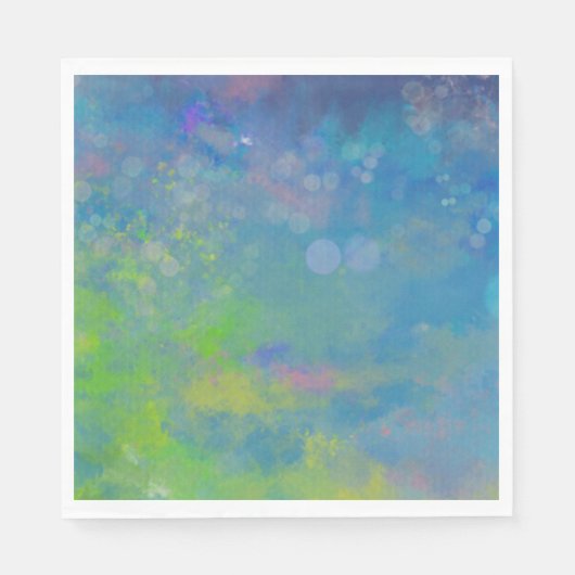 Serviette En Papier étang Abstrait (Devant)