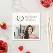 Serviette En Papier Étapes classiques de la justice Droit Diplôme de l (En situation)