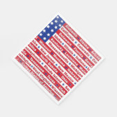 Serviette En Papier États-Unis D'Amérique (Coin)