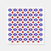Serviette En Papier États-Unis Drapeau Teabag Plier s1-PAPER NAPKINS (Devant)