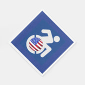 Serviette En Papier États-Unis handicapés (Coin)