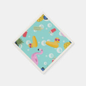 Serviette En Papier Été (Coin)