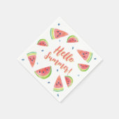 Serviette En Papier Été (Coin)
