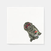 Serviette En Papier Été Napkins de Terre-Neuve (Devant)