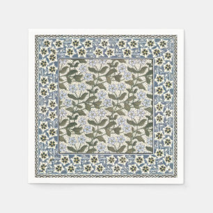 Serviette En Papier Été Périwinkel Fleur Plutôt Élégant Floral