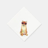 Serviette En Papier Été Shiba Inu (Coin)