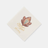 Serviette En Papier Éternelle comme l'Étoile du Soir Graphique (Coin)