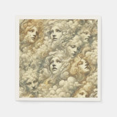 Serviette En Papier Ethereal Drift - Gothique victorien (Devant)