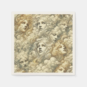 Serviette En Papier Ethereal Drift - Gothique victorien