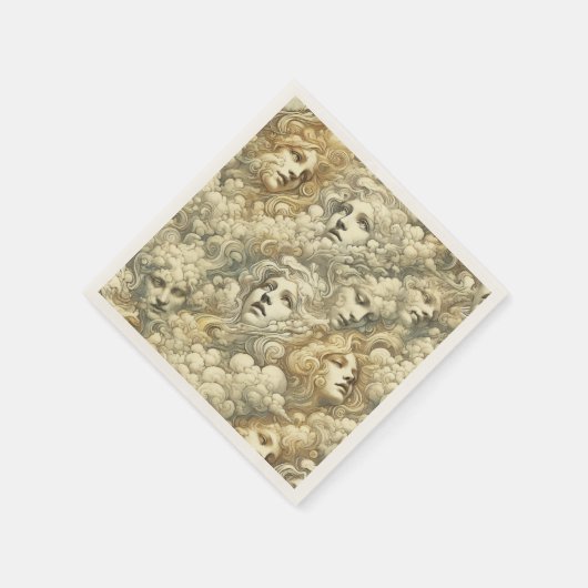 Serviette En Papier Ethereal Drift - Gothique victorien (Coin)