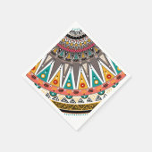 Serviette En Papier Ethnic (Coin)
