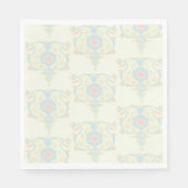 Serviette En Papier Étoile de David Mariage Napkin (Devant)