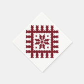 Serviette En Papier étoile nordique (Coin)